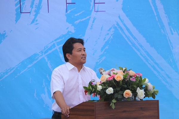 附图2登录入口副董事长、置业公司董事长兼总经理王庆伟致辞.jpg 附图2登录入口副董事长、置业公司董事长兼总经理王庆伟致辞.jpg